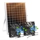 thumbnail image 1 of Ventilador Solar de 15 W con 2 Ventiladores Impermeables para Gallineros, Invernaderos y Ventiladores de Entrada y Salida de Aire., 1 of 8