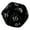 Black, variant on Jumbo D20 Novelty Dice Plush