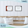 thumbnail image 5 of Icona Bay 8.5x11 Black Certificate Frames, 5 Pack, Bliss Document Frames, 5 of 6