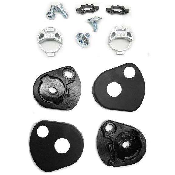 AGV K6/K6 S Helmet Shell Visor Mechanism Kit Gray