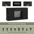 Ameriwood Home Ashton Lane Electric Fireplace TV Stand for TVs up to 65