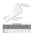 thumbnail image 4 of MANARC Men Cotton Ankle Socks Mesh Breathable Soft Comfortable Durable Double Layer Cushioned Reinforced Seamless Anti Slip With Ribbed Instep For A Firm Grip. 6 Pack White., 4 of 5