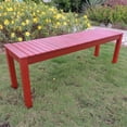 thumbnail image 1 of International Caravan Banc de Jardin Patio Fiji Royal en Rouge Grange, 1 of 1