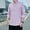 Pink, variant on APTESOL Men's Long Sleeve Casual Shirt Solid Color