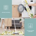 thumbnail image 6 of White Green Leaf Sunflower Pattern Kitchen Rugs Sets Of 3,Kitchen Runner Rugs Non Skid Washable,Decorative Kitchen Floor Mats for Kitchen,Sink,Laundry,17"x30"+ 17"x47" + 17"x59", 6 of 6