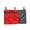 Red, variant on Hammock Organizer Bag Zipper Closure Large Capacity Small Items Storage Container Camping Accessories