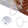 thumbnail image 4 of Marble Waterproof Shower Curtain Set with Hook, Printed Design for Bathroom Decoration - Shower Curtain Sets, 4 of 5