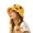 Yellow, variant on Hand Knitted Animal Pattern Hat Cute Winter Fisherman Cap