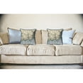 thumbnail image 3 of Betsy Drake Interiors Kennebunckport, ME Nautical Map Large Corded Indoor/Outdoor Pillow 18x18, 3 of 3