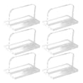 thumbnail image 1 of DEEPCRAFF 6Pcs Acrylic Fish Tank Cover Handles Transparent Self Adhesive Aquarium Lid Grips, 1 of 8