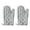 Gray, variant on Wovilon Oven Mitts 2Pc Oven Gloves Grill Gloves Slippery Cooking Gloves For Cooking Baking Grilling
