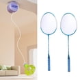 thumbnail image 3 of Shuttlecock Training Device, Badminton Self Training Tool Lighted Stretch Rope with Remote Control for Indoor Practice, 3 of 7
