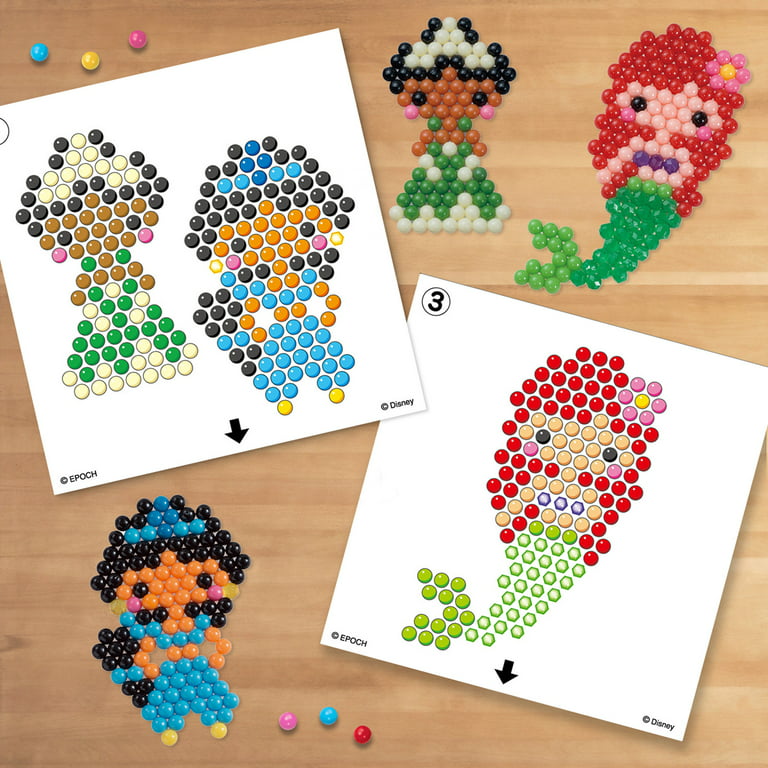 Aquabeads Disney Princess Character Set, Complete Arts & Crafts Kit for  Children - over 600 Beads to create your favorite Disney Princess  Characters 