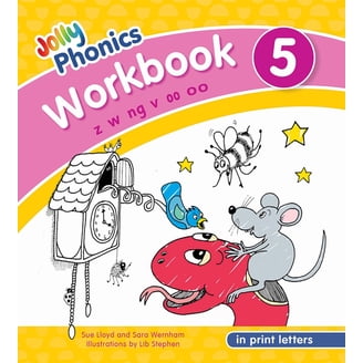 Jolly Phonics Activity Books, Set 1-7 Up Jolly Phonics Activity
