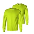 thumbnail image 3 of Radyan Premium Long Sleeve Safety T-Shirt, 12 Pack - 60% Cotton, 40% Polyester, Size: Adult, 3 of 5