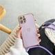 thumbnail image 1 of Funda suave de lujo con collar cruzado y cordón Chapado en corazón de amor para iPhone 13 Pro Max 14 12 11 MiNi X XS XR 7 8 plus SE 20 Fivean unisex, 1 of 2