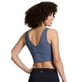 thumbnail image 3 of RBX Active Women's Buttery Soft Squat Proof Yoga Set Sleeveless V-Neck Longline Sports Bra Top, 3 of 4