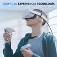 thumbnail image 2 of Cable de Enlace VR TRYXZSZ Negro Compatible con Meta y Oculus Quest 1/2/3/3s/Pro USB3.2 Gen1 18W 9V, 2 of 7