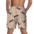 thumbnail image 4 of Goofa Leopard Print Printed Men's Swim Trunks Board Shorts Quick Dry Mens Swimming Trunks with Compression Liner,Breathable Fit Hawaii Beach Shorts-Large, 4 of 9