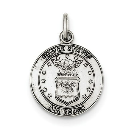 Sterling Silver Engravable US Air Force Medal