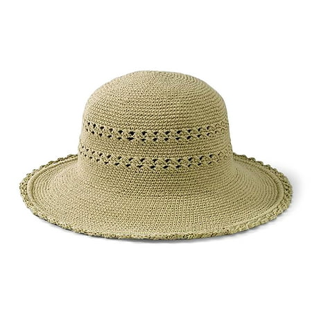 San Diego Hat Company Women's Crochet Hat O/S Tan
