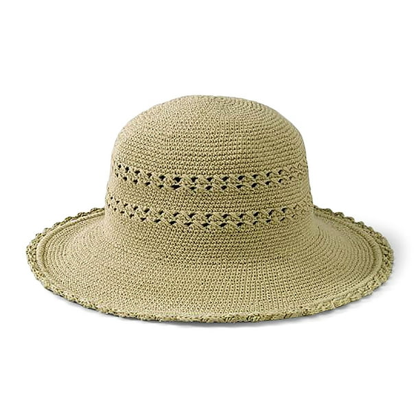 San Diego Hat Co. - San Diego Hat Company Women's Crochet Hat O/S Tan