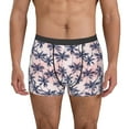 thumbnail image 4 of Wukai Tropics Palm Trees Print Men’s Underwear Breathable Boxer Briefs,&nbsp;Moisture Wicking & Breathable-, 4 of 7