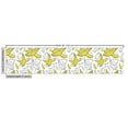 thumbnail image 3 of Ambesonne Banana Fabric by the Yard Upholstery, Tropical Fruits Ornament Art, 5 Yards, Pastel Yellow and Pale Grey, 3 of 5