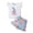 A White, variant on Easter Girls Outfits Cute Bunny Applique Short Sleeve Top with Lace Shorts Casual Two Piece Set White 1 Years-2 Years