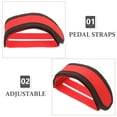 thumbnail image 2 of Shisuyan Pédales de Vélo Réglables Rouges pour Exercice Confortable 2 Pcs, 2 of 8