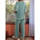 thumbnail image 4 of Pantalón de Punto de Corta, Traje Verde , Talla L, 4 of 7