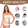 thumbnail image 2 of Faja envolvente para aceite de ricino YHOVID, ajustable, compresa caliente y fría, 2 of 8