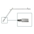 thumbnail image 2 of Mabel 13/16 inch Corner Window Curtain Rod 66-120" - Satin Nickel, 2 of 3