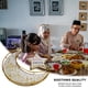 thumbnail image 2 of Bandeja Decorativa Eid Mubarak Platos Hierro Con Forma Media Adorno Decorativo para Mesa 2 Uds., 2 of 9