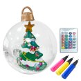 thumbnail image 1 of 24 Inch LED Luminous Inflatable Christmas Decoration Holiday Blow Up For Outdoor Yard Party Event Festive Lighting Display, 1 of 6