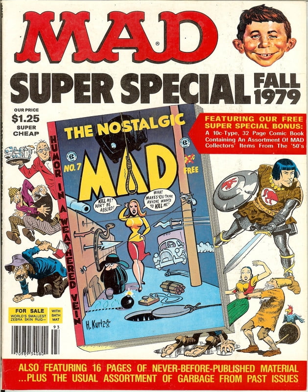 MAD Magazine Vintage Collectible HIGH GRADE Super Spevcial Fall 1979