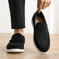 thumbnail image 6 of Summer Men's Slip-On Low-Top Casual Loafers, Simple Solid Color Shoes for Men Niche Business Style,, 6 of 9
