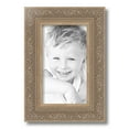thumbnail image 2 of ArtToFrames 7" x 12" Majestic  Silver Picture Frame, 7x12 inch Gold Wood Poster Frame (WOM-5121),  Pack, 2 of 7