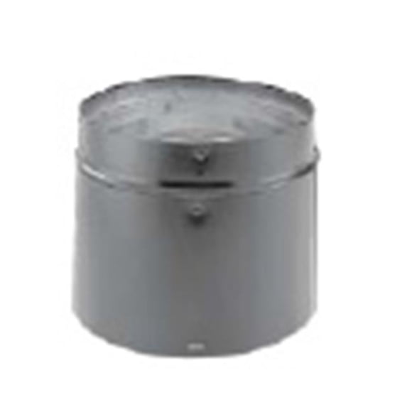 Duravent 6DVL-6ADJ 6 Pouces Dura-Vent DVL Réglable 2 Pouces-5 Pouces Double Paroi Tuyau Noir