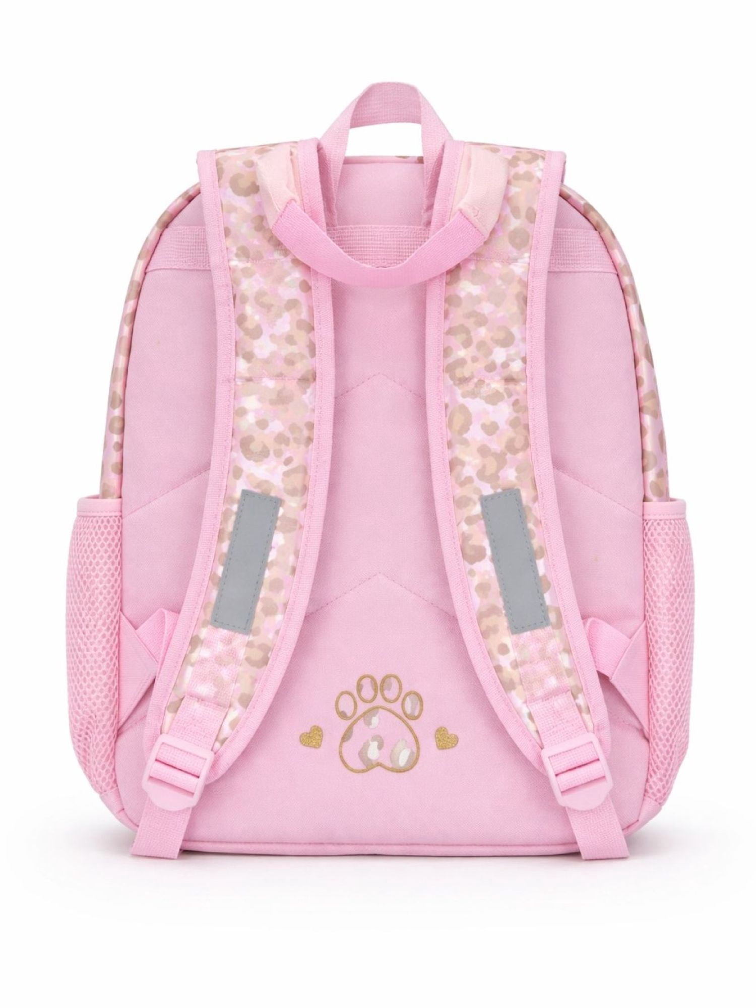 Wonder Nation Girl's 17" Leopard Cat Backpack & Lunch Box Set, Pink
