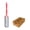 4mm Dia x 70mm Long x 10mm Shank L, variant on Carbide Tipped Brad Point Drill Bit, Reverse Rotation Dowel Boring Bit for Woodworking, CNC Drilling and Hinge Boring Applications