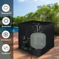 thumbnail image 6 of OPTUTUS Large Pool Sand Filter Cover – Waterproof Pump Filter Cover for Outdoor Pool Equipment, 27 x 27 x 28 Inch, Weather Resistant & UV Protective, 6 of 8