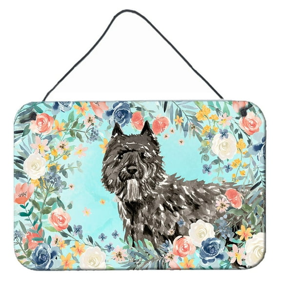 Carolines Treasures CK3432DS812 Bouvier des Flandres Wall or Door Hanging Prints 8x12 multicolor