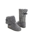 thumbnail image 3 of Muk Luks Women's Fold Over Slipper Boots, Wide Width Available, 3 of 7