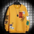thumbnail image 4 of Camiseta de dibujos animados superior para hombre, sudaderas de anime, ropa para hombre, holgada, negra, estampada, manga A, con camiseta de alta calidad, XL, Emo, nueva It F, 4 of 5
