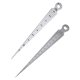 thumbnail image 5 of 2 Pcs Taper Gauge Wedge Plug Stainless Steel 1-15mm 1-15cm Metric/inch Tool, 5 of 5