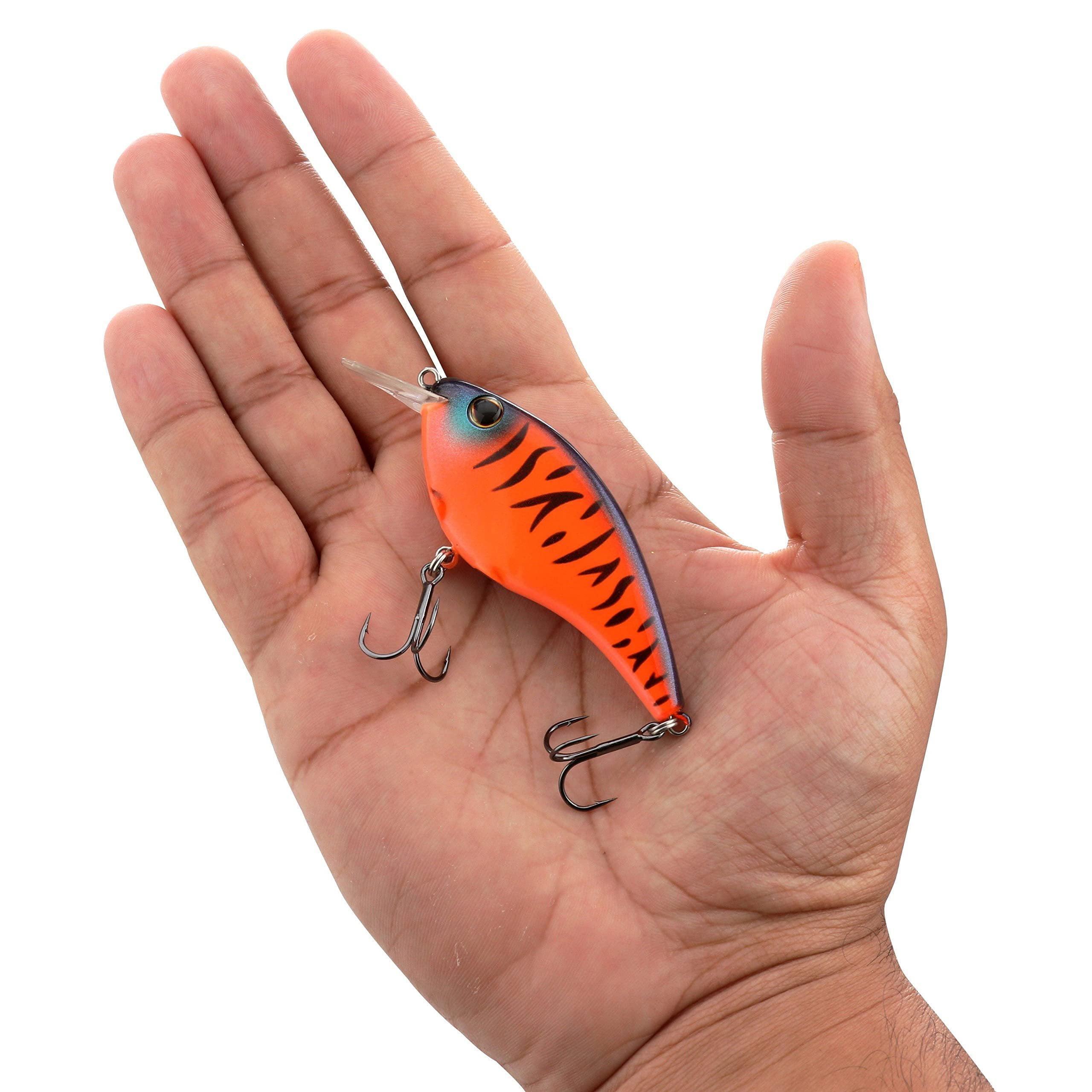Berkley Clickin’ Frittside Fishing Lure, Blaze, 5 Biggun' (3/7 oz)&nbsp;