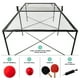 Jeu Franklin Sports Spyder Pong Tennis - Ping-pong / Volleyball, 4 Carrés, Noir - Open Box