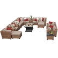 thumbnail image 1 of Tuscan 17 Piece Outdoor Wicker Patio Furniture Set 17b, 1 of 7