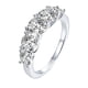 thumbnail image 3 of Anillo de banda de circón Jinwen Clásico Delicado Elegante Anillo de Compromiso, 3 of 8